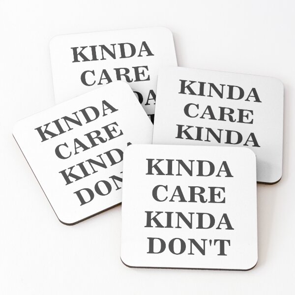 Item preview, Aesthetic Kinda Care Kinda Don't Sarcasm Streetwear designed and sold by nurhuda.