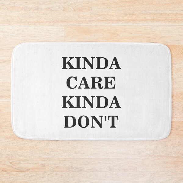 Item preview, Aesthetic Kinda Care Kinda Don't Sarcasm Streetwear designed and sold by nurhuda.