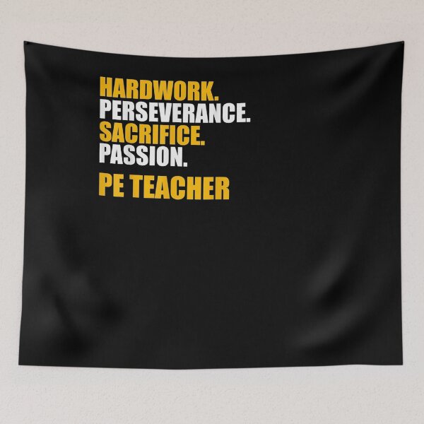 Item preview, PE Physical Education Teacher Hard Work designed and sold by herrerabird67.