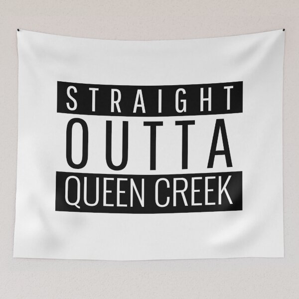 Item preview, Straight Outta Queen Creek Arizona designed and sold by Teelogic.