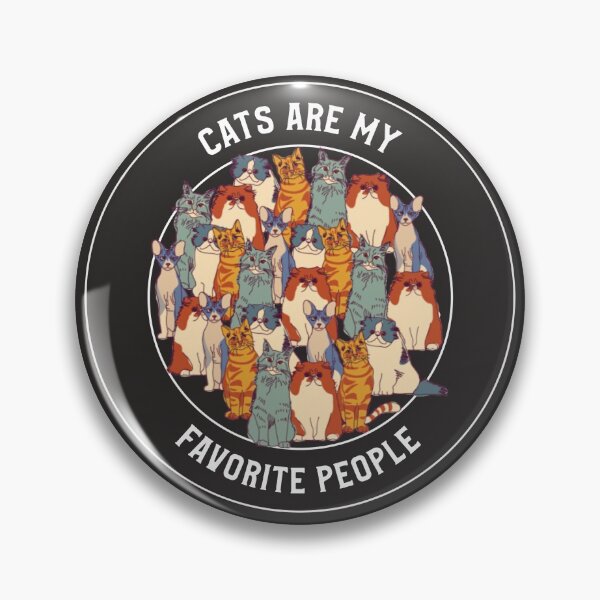 Item preview, Cats are my favourite people,  designed and sold by Aspireomatic.