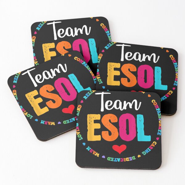 Item preview, Back to school Teachers Crew Students - Team ESOL Teacher designed and sold by emanuelfrank.