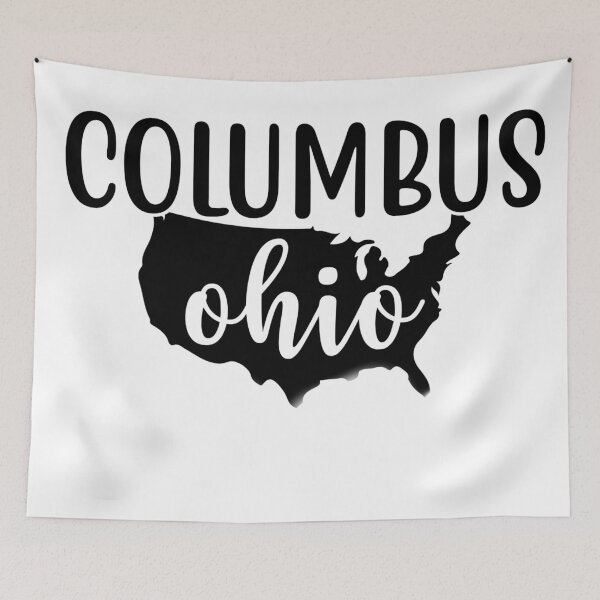 Item preview, COLUMBUS OHIO  designed and sold by RetroPlaceee.