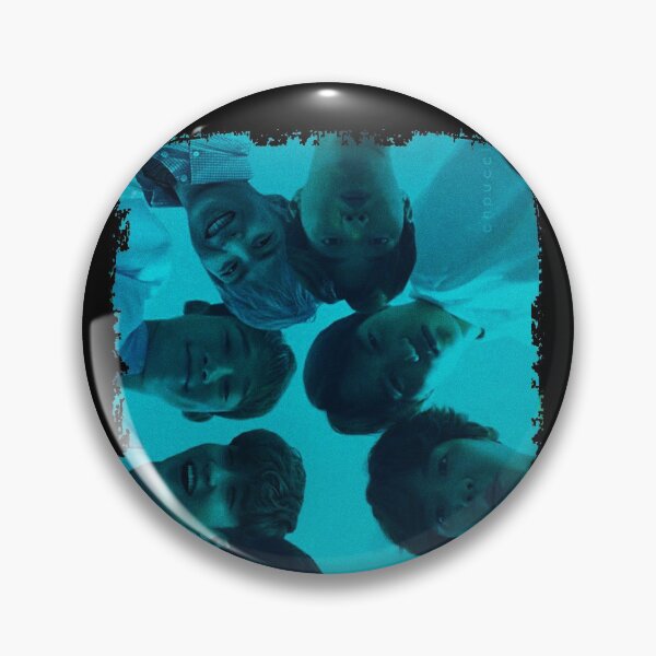 Item preview, EXO Kpop Group Members Blue Korean Kpop RGB Color Design designed and sold by Piosenka Art.