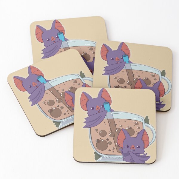 Item preview, Spooky Bat Boba designed and sold by LaurentBear.