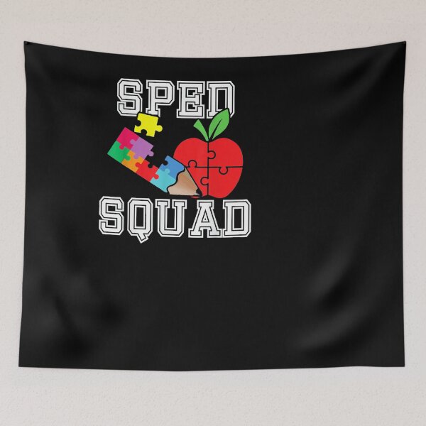 Item preview, SPED Squad Special Education Teacher Shirt designed and sold by herrerabird67.