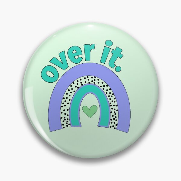 Item preview, Over it - Sarcastic Rainbow designed and sold by NadyaCC.
