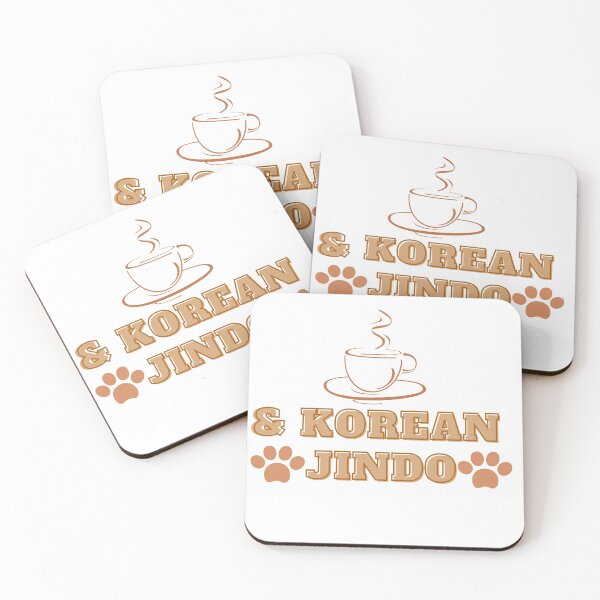 Item preview, Coffee And Korean Jindo Design designed and sold by LapuniStore.