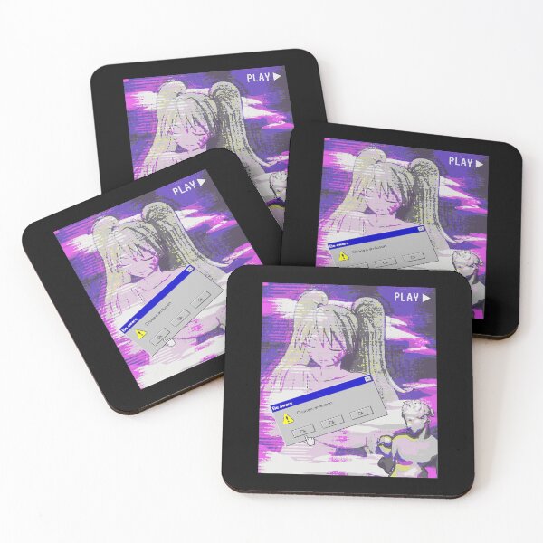 Aperçu de l'œuvre Vaporwave Esthétique Style Japonais Anime créée et vendue par beckergree.