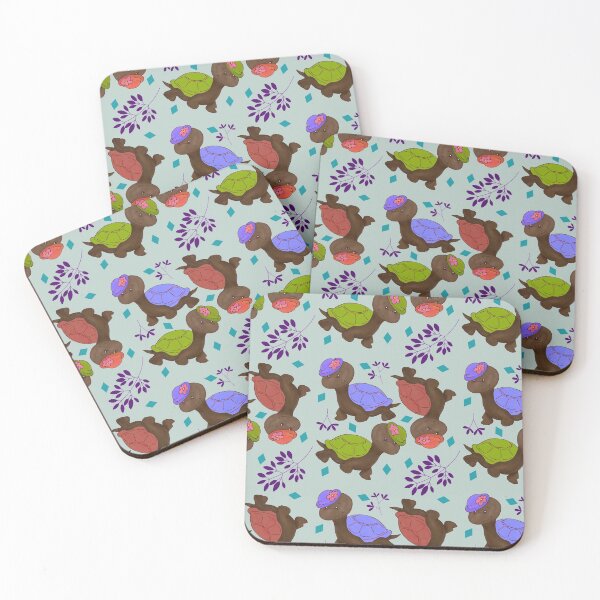 Item preview, Tortoise with Coloured Hats designed and sold by InspiredPamjoy.