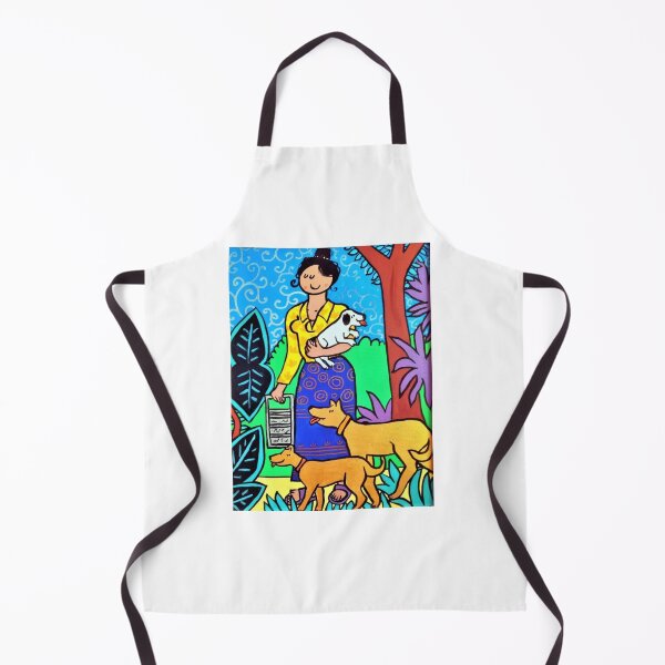 Item preview, Aline with her dogs designed and sold by StefDelapree.