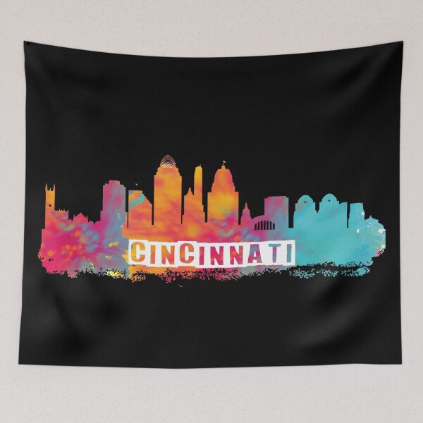 Item preview, CINCINNATI SKYLINE designed and sold by RetroPlaceee.