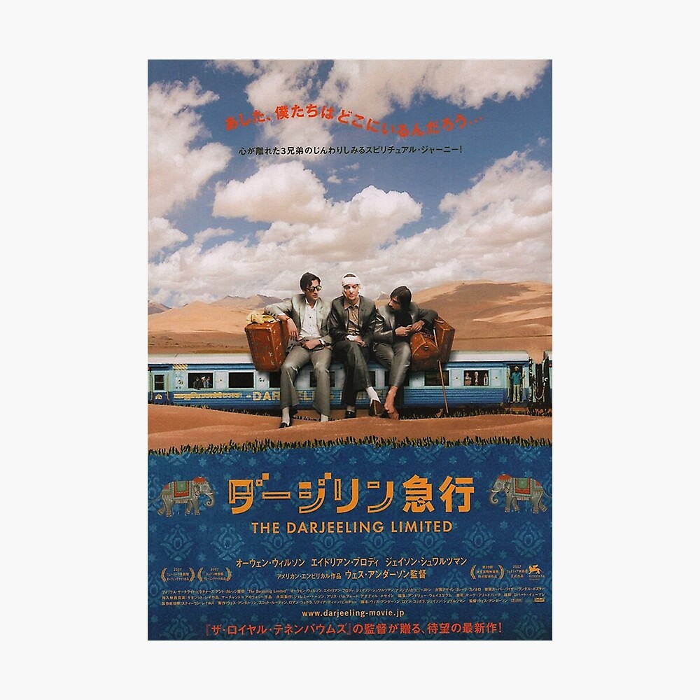 The Darjeeling Limited (2007) Original One-Sheet Movie Poster - Original  Film Art - Vintage Movie Posters