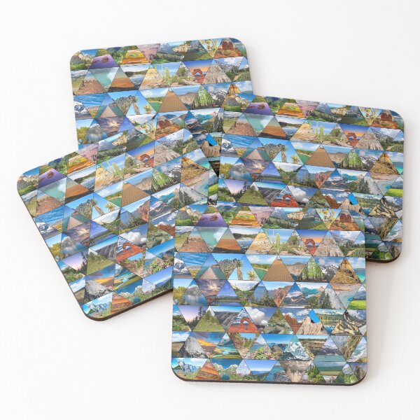 Item preview, US National Parks Collage designed and sold by sunnybandana.