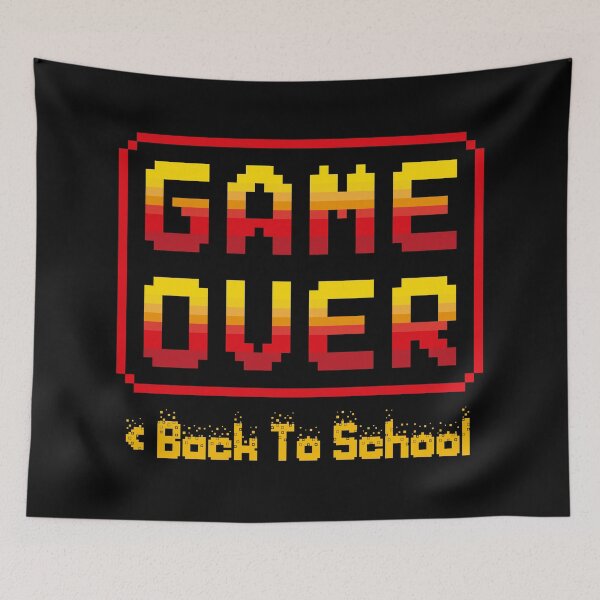 Item preview, GAME OVER - Back to School designed and sold by MarcoPolok.