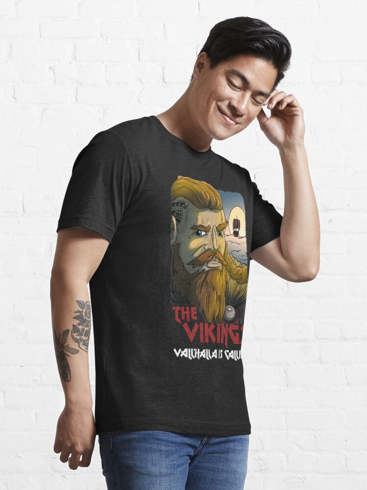 VALHALLA VIKINGS, VIKINGS T SHIRT, VIKING SHIRT