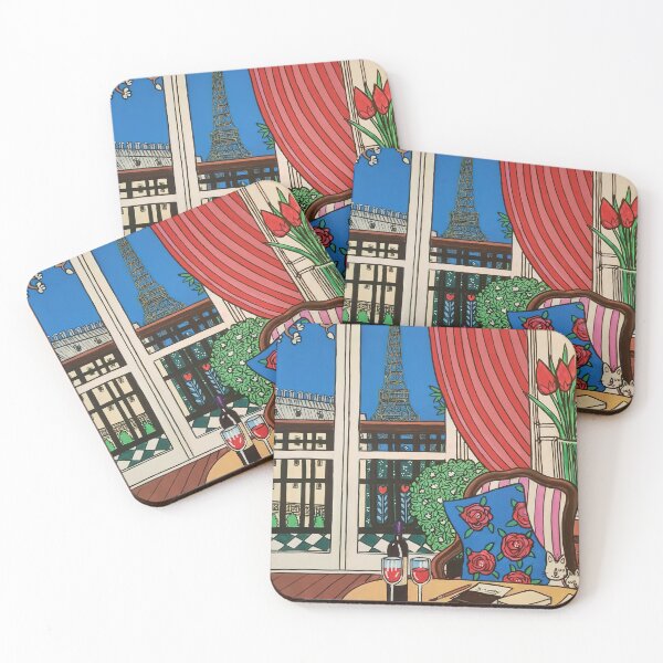 Item preview, Window on the Eiffel Tower, by Stef designed and sold by StefDelapree.