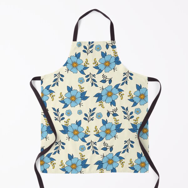 Item preview, Blue Floral Pattern Design designed and sold by smmrdesign.