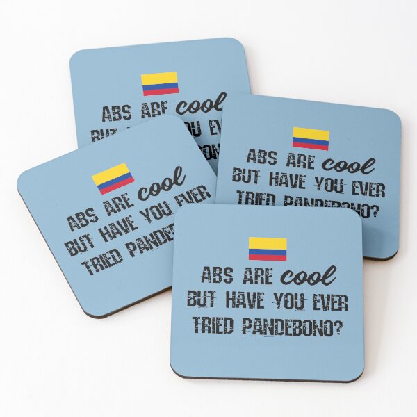 Item preview, ABS are cool but have you ever tried a Pandebono? - With the flag of Colombia designed and sold by obedtheartist.