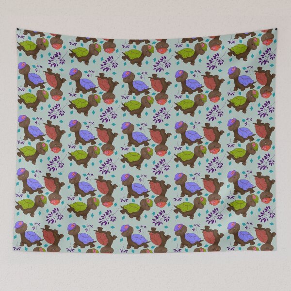 Item preview, Tortoise with Coloured Hats designed and sold by InspiredPamjoy.
