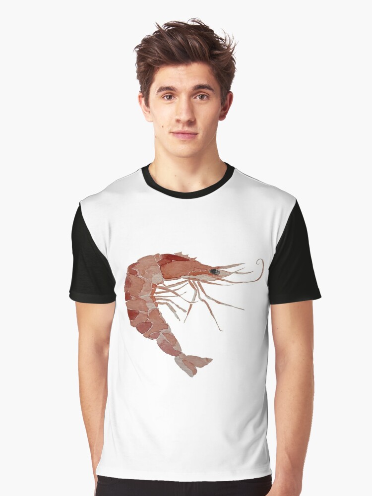 Prawn shrimp Graphic T-Shirt for Sale by LadaBrown
