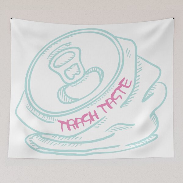 Item preview, TRASH TASTE - a Crushed  Can (mint pink) designed and sold by dkdk-kdk.