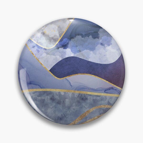 Item preview, Art background. Texturized mointains, moon and clouds. Abstract mountains collage designed and sold by darkmoonlight-.