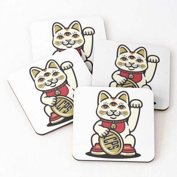 Item preview, gatos de la suerte designed and sold by kemos store.