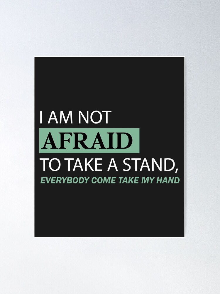 Not Afraid Poster-Eminem Music Posters