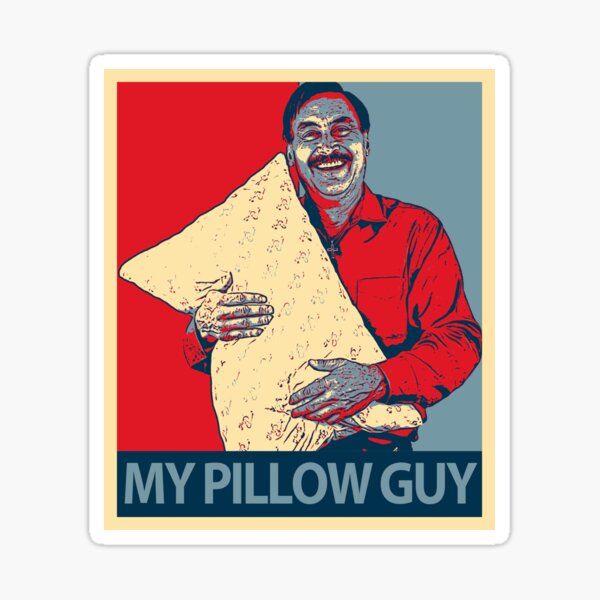 &ldquo;Copy of Mike Lindell&rdquo; Sticker for Sale by Wispery | Redbubble