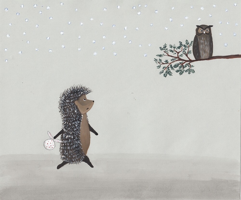 Image result for hedgehog in the fog