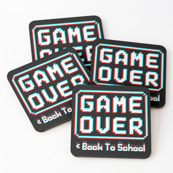 Item preview, GAME OVER - Back to School designed and sold by MarcoPolok.