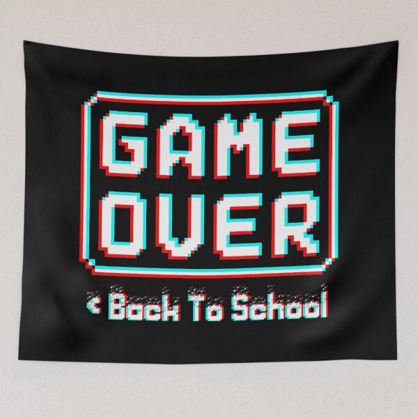 Item preview, GAME OVER - Back to School designed and sold by MarcoPolok.