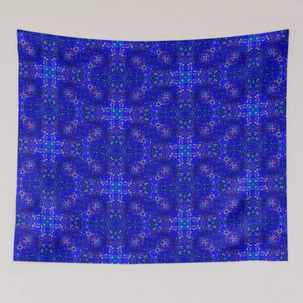Item preview, Woven abstract motifs in blue designed and sold by Only1helen.
