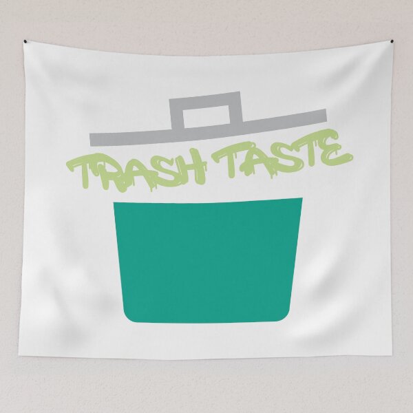 Item preview, TRASH TASTE - a Dustbin (Green) designed and sold by dkdk-kdk.
