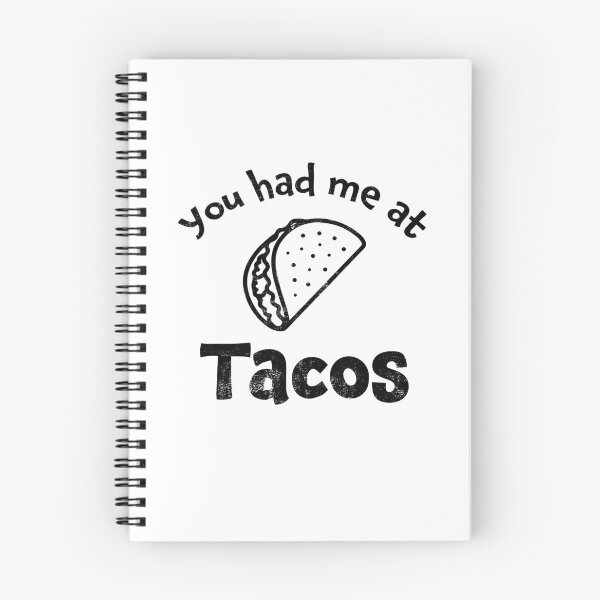 Item preview, You Had Me At Tacos Funny Taco Lover designed and sold by geminivibe.
