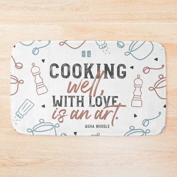 Item preview, Cooking Well With Love Typography and Pattern II designed and sold by FlinArt.