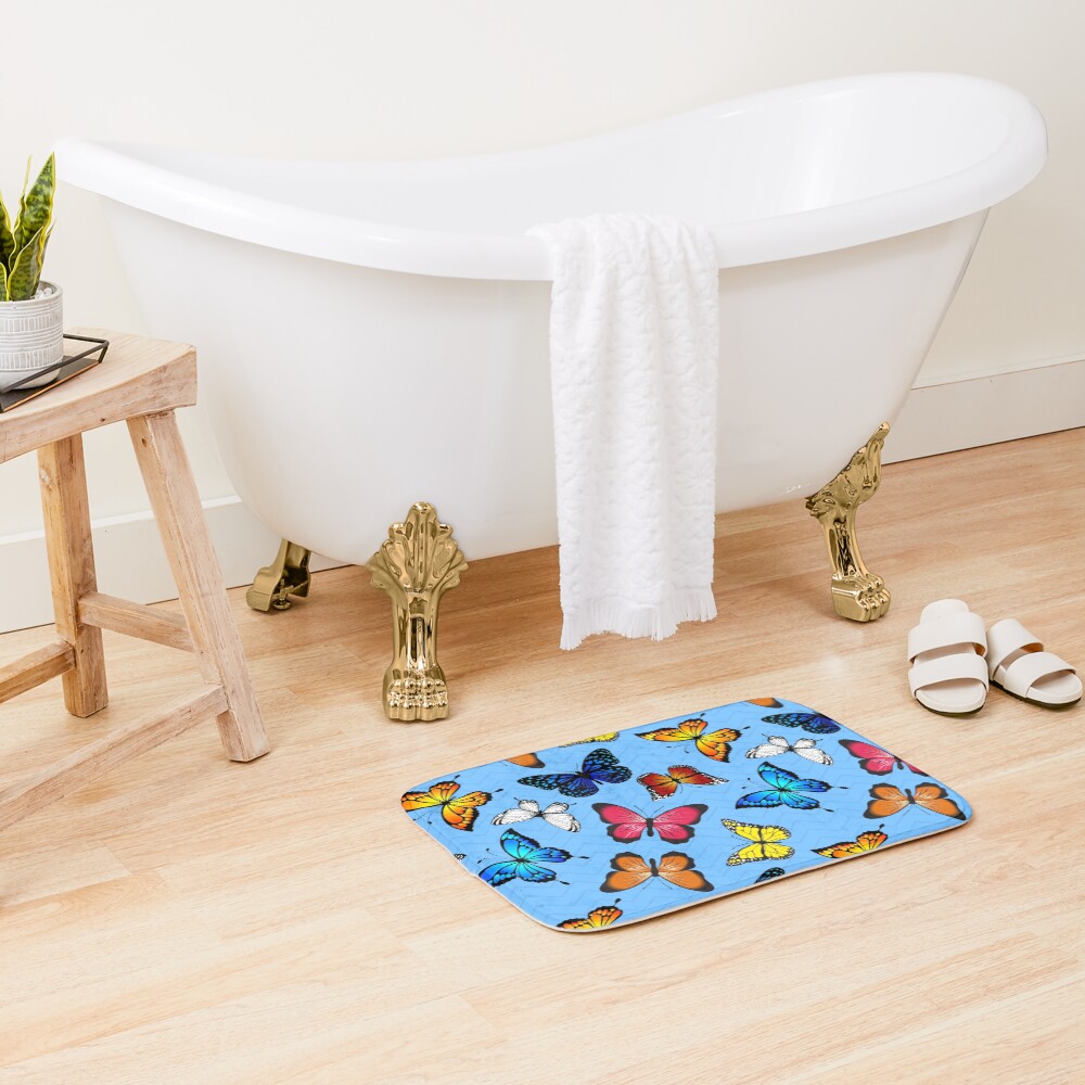 Item preview, Bath Mat designed and sold by ColorsandShapes.