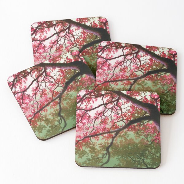 Item preview, Anime Tree Scenery (Red) designed and sold by BrokenOtaku.