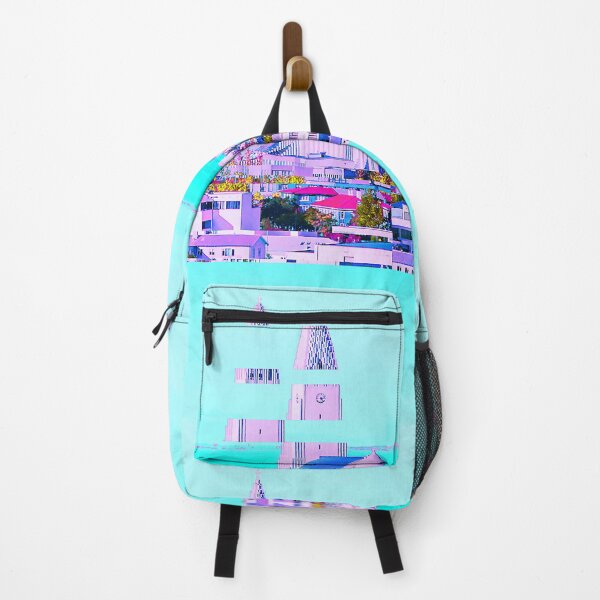 Item preview, Reykjavik Iceland Hallgrimskirkja Cathedral Vaporwave Glitch Art designed and sold by glitchhub.