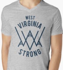 Jennifer Garner’s Official West Virginia Strong Shirt Men's V-Neck T-Shirt