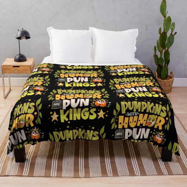 Item preview, Pumpkins With Humor Are Pun Kings designed and sold by anziehend.