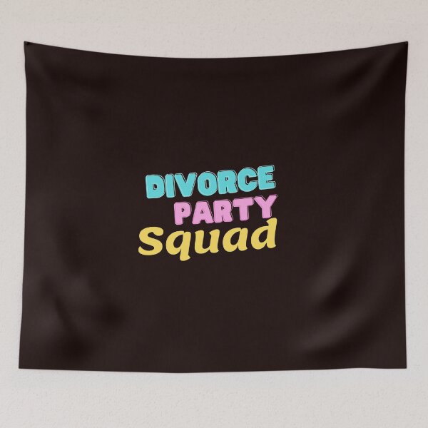 Item preview, Divorce Party Squad designed and sold by Slickyvert.