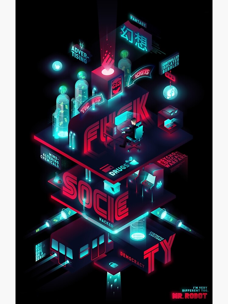 Mr Robot Fsociety Posters for Sale