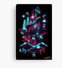 Mr Robot Fsociety Canvas Print