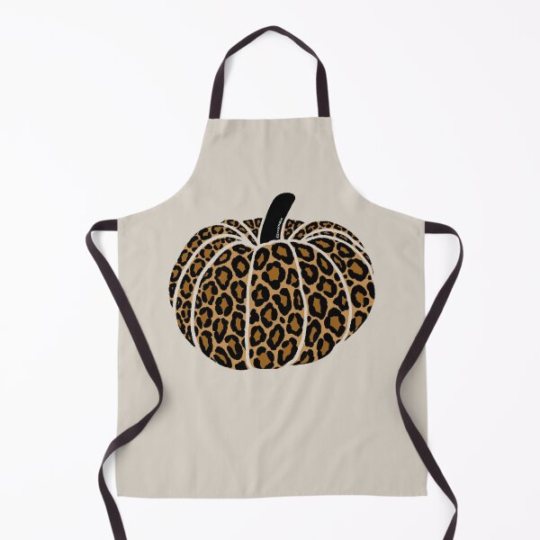 Item preview, Cute Leopard Print Pumpkin in Tan Brown and Black Palette designed and sold by CircusCreative.