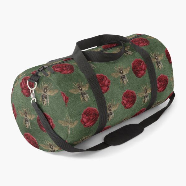 Item preview, Gold Bees and Red Roses designed and sold by Dreamflight.