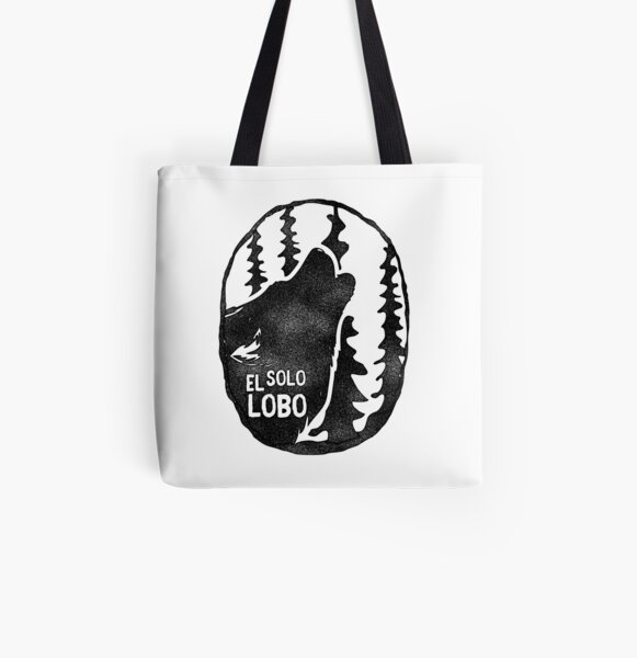 El solo lobo All Over Print Tote Bag