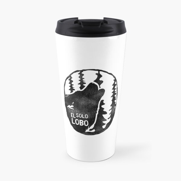 El solo lobo Travel Mug
