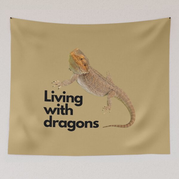 Item preview, Bearded Dragon - Living with Dragons designed and sold by Designforoz.